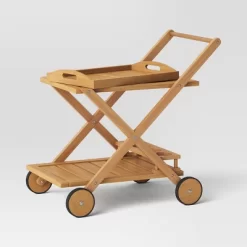 Bluffdale Bar Cart/Island - Threshold™ Designed With Studio McGee -Outdoor Garden GUEST f4b2096f 7d9a 4df5 90f4 f04311ddf4a6