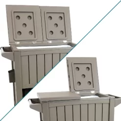 Sunnydaze Decor Sunnydaze Rolling Patio Serving Cart With Prep Table, Cooler And Storage 20 Sunnydaze Decor Sunnydaze Rolling Patio Serving Cart With Prep Table, Cooler And Storage -Outdoor Garden GUEST f4e33704 a02d 4db8 ac63 3b9c90badcec