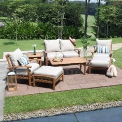 Caterina Teak Patio Side Table - Cambridge Casual -Outdoor Garden GUEST f8a16906 0135 4050 b7d4 bb0ab42da94a