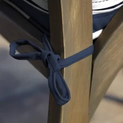 20" X 20" ProFoam Outdoor Dining Seat Cushion Cabana Blue - Arden Selections -Outdoor Garden GUEST fa0cecfc 00d7 426e bbcb 3d8777841edc