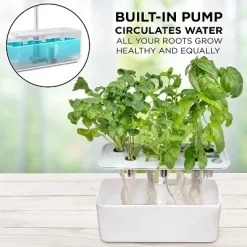 Ivation 7-Pod Indoor Herb Garden, Hydroponic Growing System Kit -Outdoor Garden GUEST fa7a7c31 2bc9 4901 b235 f2461c04f56d