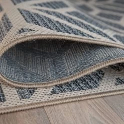 World Rug Gallery Modern Contemporary Geometric Indoor/Outdoor Area Rug -Outdoor Garden GUEST fda2af3e a3e6 40fd 857a d4717d0adae4