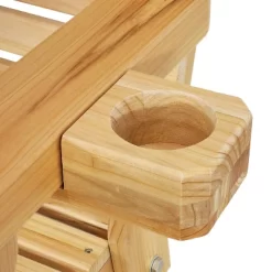 Sunnydaze Decor Sunnydaze Outdoor 2-Person Traditional Wooden Porch Swing With Hanging Chains - 58.5-Inch - Brown -Outdoor Garden GUEST fdadff7d 31cb 4f25 ac93 6ad930acd15c