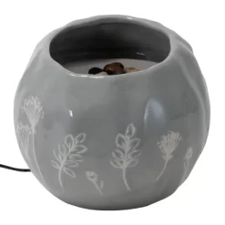 Multicolor Wildflower Ceramic Indoor Water Fountain With Pump - Foreside Home & Garden -Outdoor Garden GUEST fde74bf6 22e2 4a72 a190 e661a8500d35