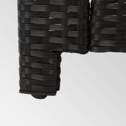 Puerta 5pc Wicker Sofa Chat Set - Dark Brown/Beige - Christopher Knight Home -Outdoor Garden GUEST ffee4a11 afb2 46c5 a376 1ca81a4eaa97