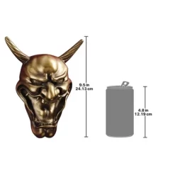 Design Toscano Kagura Hannya Demon Mask: Wall Sculptures